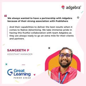 Great Learning (Sangeeth P)